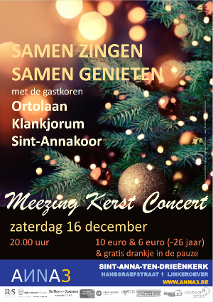 Affiche Meezing-Kerstconcert 2023